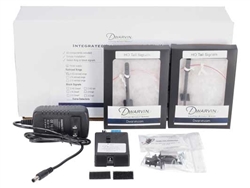 Dwarvin ITBS101 HO DVITBS101 Tall Block Signal Kit Lamplighter DFL w/ Power Supply With Lamplighter DFL 2 Side-On Infrared IR Detectors 2 Signals Power Supp