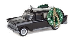 EKO 21282 HO Seat 1500 Assembled Hearse w/2 Wreaths