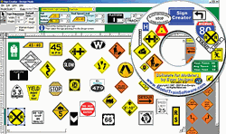 Evans Design A23 Highway & Railway Sign Creator Software CD