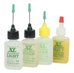 Excelle 5678 XL Lube Kit for HO & S Scales One 1/2oz Bottle Each Light Medium Gear & NLGI Grease