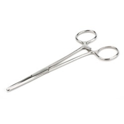 Excel 55540 Stainless Steel Hemostat 5-1/2" Straight Nose