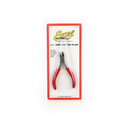 Excel 55550 Spring Loaded Soft Grip Pliers 4-1/2" Wire Cutter 