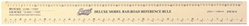 Excel 55778 Deluxe Model Railroad Reference Ruler 12-1/2" Gold Anodized Aluminum