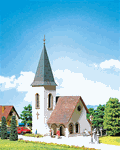 Faller 130240 HO Village Church Kit