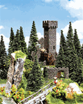 Faller 130285 HO Castle Tower Ruins Kit