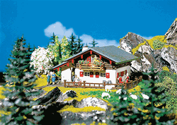 Faller 130287 HO Large Mountain Chalet Kit