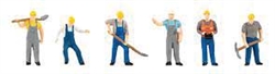 Faller 151612 HO Road Construction Workers pkg (6)