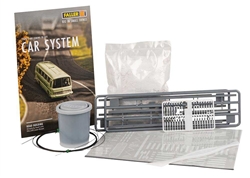 Faller 161451 HO Road Construction Starter Set Car System Includes Road Filler Paint Contact Wire Details