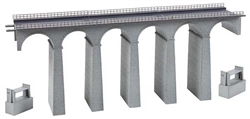 Faller 222599 N Double-Track Straight Stone Viaduct Kit