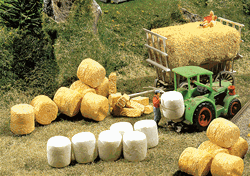 Faller 272562 N Silo & Straw Bales Pkg 32