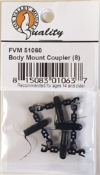 Fox Valley 51060 N Body-Mount Coupler Pkg 8