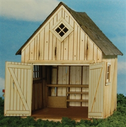 GCLaser 39084 O Dilapidated Wooden Shed Kit