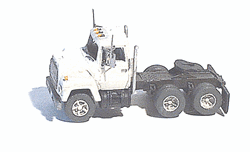 GHQ 52010 N American Trucks Unpainted Metal Kit 9000 Semi Tractor