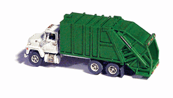 GHQ 53018 N 1980s Garbage Truck Unpainted Metal Kit