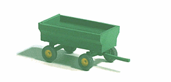 GHQ 54006 N Farm Machinery Unpainted Metal Kit 1950s Forage Wagon