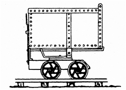 Grandt Line 3024 O 18" Gauge Rotary Mine Car