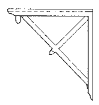 Grandt Line 3518 O Roof Brackets End