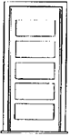 Grandt Line 3602 O 30" 5-Panel Door w/ Frame