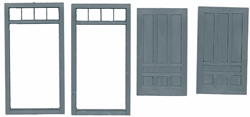 Grandt Line 3631 O Door & Frame Wide; 7 Panel w/Frame & Transom 49 x 87" Pkg 2