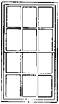 Grandt Line 3718 O Double-Hung Factory Windows for Masonry Buildings 12-Pane Scale 42 x 72" Pkg 4