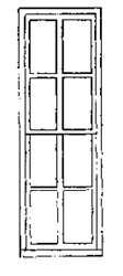 Grandt Line 3730 O Windows for Masonry Buildings w/Sliding Lower Sash 2'-5" x 7'-6" 