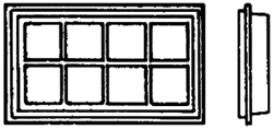 Grandt Line 3737 O Recessed/Sklight Windows 63 x 36"