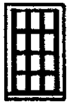 Grandt Line 8008 N Windows Double-Hung 12-Pane Scale 36 x 64" Pkg 12