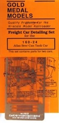 Gold Medal 16024 N Detailing Set For Atlas Beer Tank Car