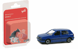 Herpa 12355 HO Minikit Volkswagen Golf III Kit Plastic