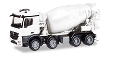 Herpa 13147 HO Mercedes-Benz Arocs Cement Truck MiniKit Various Standard Colors