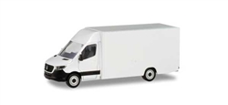 Herpa 13741 HO Mercedes Benz Sprinter Large Box Body Delivery Truck Minikit Various Standard Colors