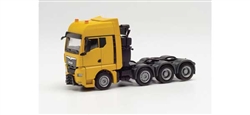 Herpa 313537 HO MAN TGX  Tractor Heavy Duty Yellow