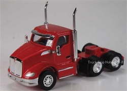 Herpa 410531 HO Peterbilt 579 3-Axle Day-Cab Tractor Only 2 Pack Assembled Red