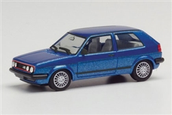 Herpa 430838 HO VW Golf II Gti Blue