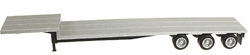 Herpa 5332 HO 48' Tri-Axle Drop Deck Trailer w/Aluminum Deck