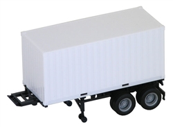 Herpa 5442 HO 20' Container on Chassis Container Chassis