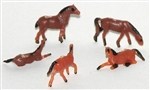 Herpa 63712 N Assorted Horses Pkg 50