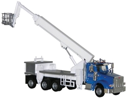 Herpa 6533 HO Peterbilt 367 Boom/Cherry Picker Truck GCS