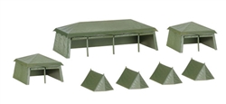 Herpa 745826 HO Tents Kit Pkg 7