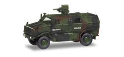 Herpa 746700 HO ATF Dingo 2 Armored Truck Assembled German Army