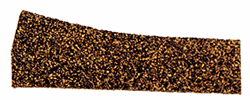 Itty Bitty 1340 N Precut Cork Roadbed Section 2-Pack Right Hand Turnout Small & Medium Radius