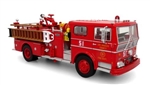 Ward LaFrance Ambassador P80 Fire Engine Assembled Los Angeles County California Fire Deparment Engine #51 1/50 Iconic Replicas 500393
