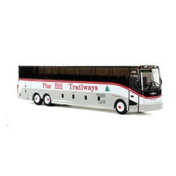 Iconic Replicas 870130 HO VanHool CX-45 Motorcoach Bus Assembled Pine Hill Trailways