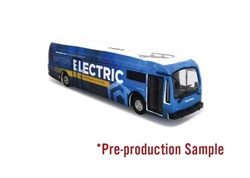 Iconic Replicas 870244 HO 2020 Proterra Catalyst Electric Bus Assembled Proterra Corp.