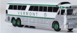 Iconic Replicas 870256 HO 1970 MCI MC-7 Bus Assembled Vermont Transit Lines