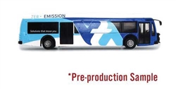 Iconic Replicas 870311 HO Proterra ZX-5 Bus Assembled Santa Clara Valley Transit Authority