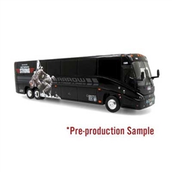Iconic Replicas 870511 HO MCI J4500 Motorcoach Bus Assembled Arrow Stage Lines Veterans Strong Commemorative