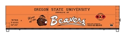 Intermountain 4521004 HO FMC Welded-Side Wood Chip Gondola Value Line Willamette & Pacific #74001 Oregon State Univ. Beavers Orange Team Logo