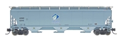 Intermountain 472111 HO Trinity 5161 Cubic Foot Covered Hopper Archer-Daniels-Midland Gray Blue Leaf Logo