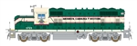 Intermountain 49835 HO GP16 w/DCC Aberdeen Carolina & Western